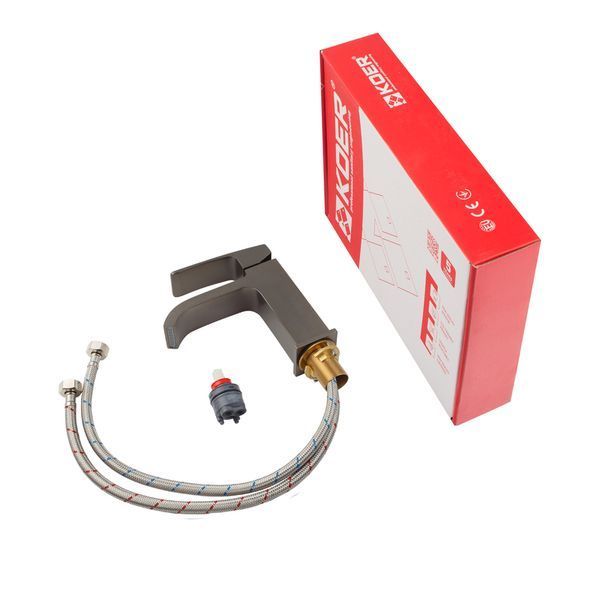 Смеситель для умывальника Koer KB-10037-07 (Цвет графит) (KR5999) KR5999 фото