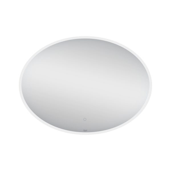 Зеркало Qtap Virgo 780х580 с LED-подсветкой Touch, диммер, рег. яркости QT18783502W SD00045746 фото