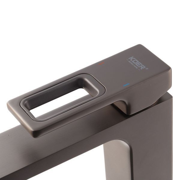 Смеситель для умывальника Koer KB-10009-07 (Цвет графит) (KR5976) KR5976 фото