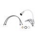 Змішувач для кухні Lidz Tani 007F3 з гнучким виливом (k40) LDTAN007F3WCR40423 Chrome/White SD00046530 фото 5