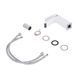Змішувач для раковини Qtap Swan Cascada QTSWA270CRW45568 Chrome/White SD00051692 фото 4