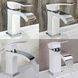 Змішувач для раковини Qtap Swan Cascada QTSWA270CRW45568 Chrome/White SD00051692 фото 7