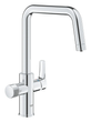 Змішувач для кухні для подачі технічної і фільтрованої води Grohe Blue Pure Eurosmart (30583000)