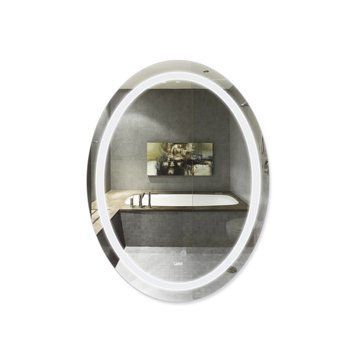 Дзеркало овальне Lidz Vida 800х600 з LED-підсвічуванням Touch, з антизапотіванням, з димером, рег. яскравості LD78LF6080 SD00052339 фото