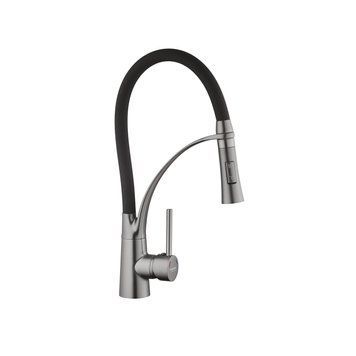 Змішувач для кухні Kroner KRP Ersel - GRP03393BLK CV033800 фото