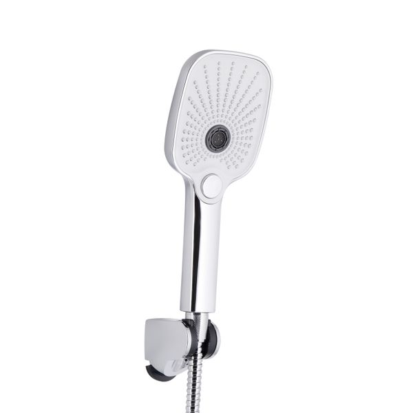 Змішувач для ванни Qtap Gemini (з душовим гарнітуром) QTGEM259CRW45683 Chrome/White SD00051807 фото