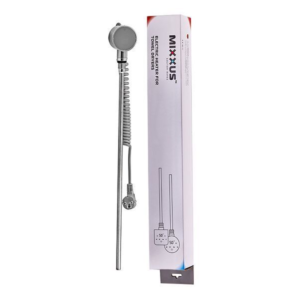 ТЭН электрический Mixxus TEH-0106 CHROME для полотенцесушителей 600W (цвет хром) (MI6629) MI6629 фото