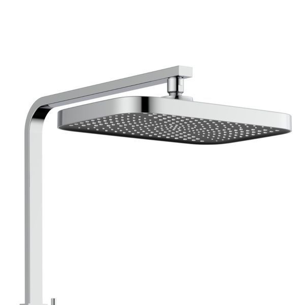 Душова система універсальна Qtap Sloup термостатична на два споживача QTSL57103KNC Chrome SD00042916 фото