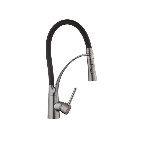 Змішувач для кухні Kroner KRP Ersel - GRP03393BLK CV033800 фото