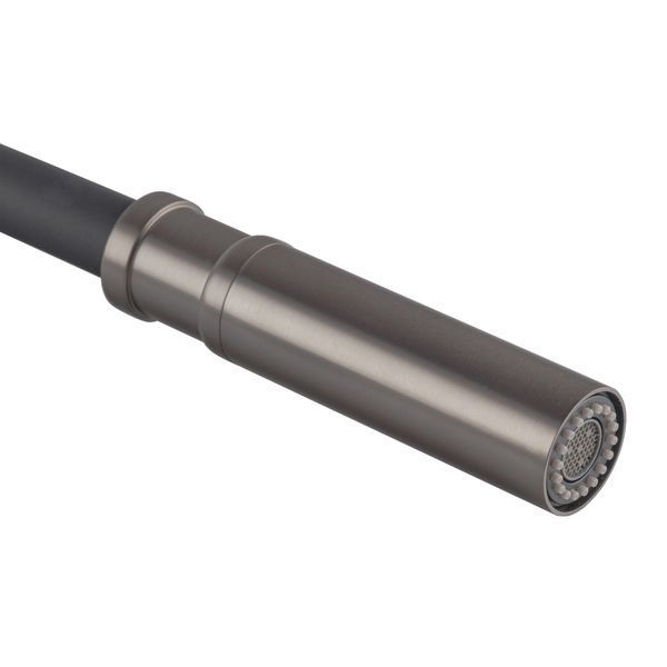 Смеситель для кухни Koer KI-70026-07 с черным силиконовым изливом (KR5211) KR5211 фото