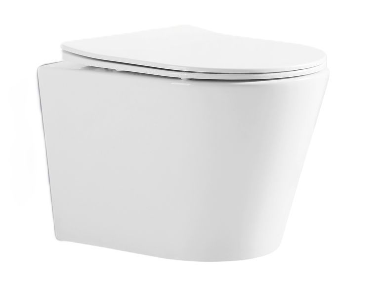 Унитаз подвесной Mixxus BEVEL-0302-R 520x360x365mm, система смыва RIMLESS (MI6709) MI6709 фото