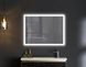 Зеркало Mixxus FLAT MR04-80x60 с Led Touch, Anti-fog, димером, регулятором яркости, часами (MI6928) MI6928 фото 10