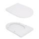 Унитаз-компакт Qtap Robin Ultra Quiet безободковый с сиденьем Soft-close QT13226089AW SD00051949 фото 8