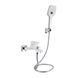 Змішувач для ванни Qtap Gemini (з душовим гарнітуром) QTGEM259CRW45683 Chrome/White SD00051807 фото 1