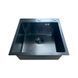 Мийка для кухні з нержавіючої сталі MIXXUS MH5050 MICRO DECOR BLACK (3.0/0.8), колір чорний (MI8215) MI8215 фото 4