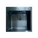 Мийка для кухні з нержавіючої сталі MIXXUS MH5050 MICRO DECOR BLACK (3.0/0.8), колір чорний (MI8215)