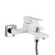 Смеситель для ванны Qtap Gemini (c душевым гарнитуром) QTGEM259CRW45683 Chrome/White SD00051807 фото 3