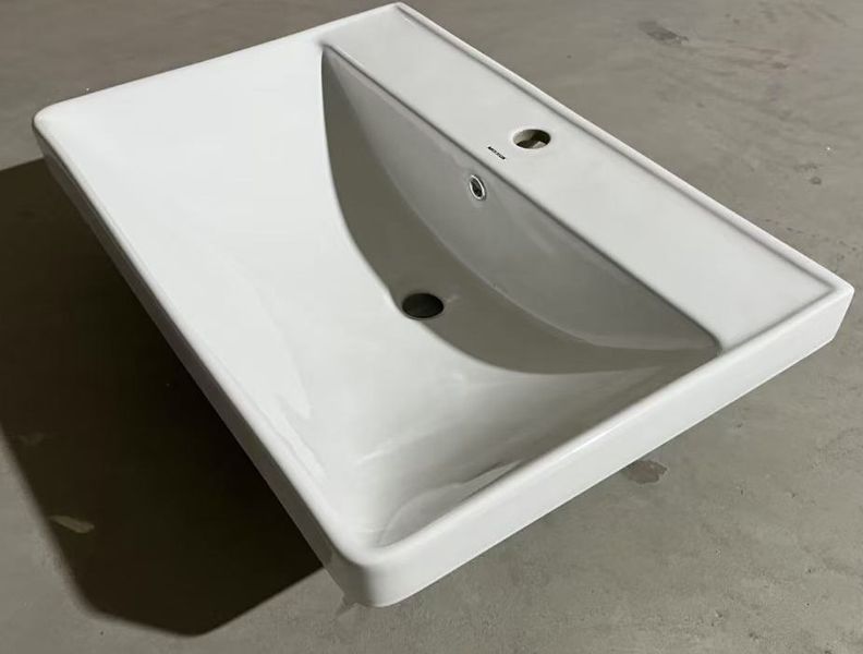 Раковина меблева MIXXUS PREMIUM STYLE-1502 700х480х190mm з отвором під змішувач та переливом (MP6499) MP6499 фото