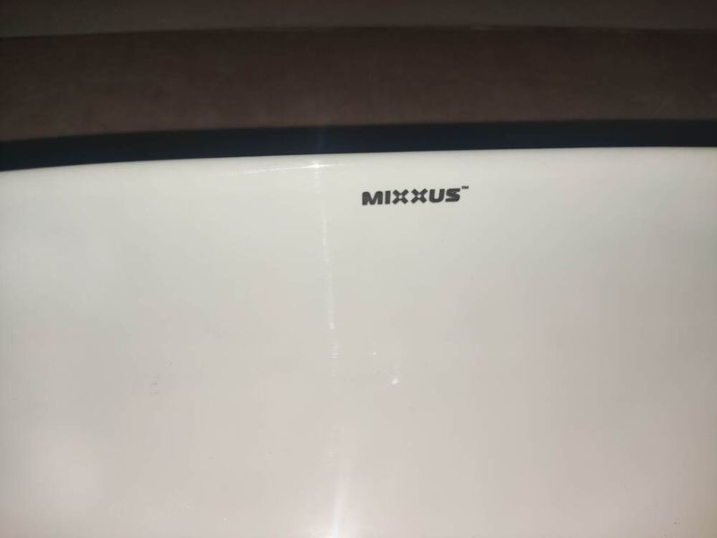 Раковина накладна Mixxus Premium DIVERSE-0112 WHITE-BLACK 455х325х135mm (MP6542) MP6542 фото