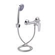 Змішувач для душу Lidz Gloria 010 (з душовим гарнітуром) (k35) LDGLO010CRM35101 Chrome SD00041205 фото