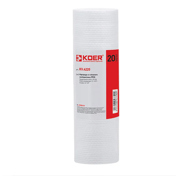 Картридж поліпропіленовий Koer KV.4220 PP20 4,5"x20" (KR4779) KR4779 фото