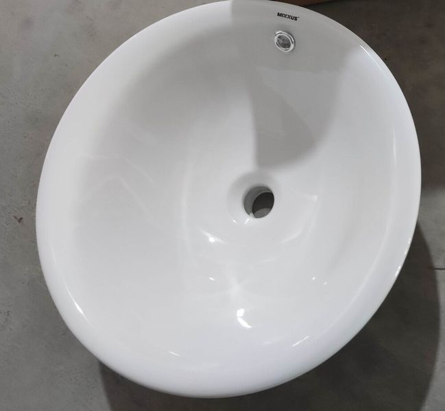 Раковина врезная на столешницу MIXXUS PREMIUM TOPPER-1601 470х470х180mm с переливом (MP6571) MP6571 фото