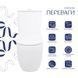Унитаз напольный Qtap Leo Ultra Quiet 620&times;355&times;790 мм с сиденьем Soft-close, White QTLEO27W49261 SD00055385 фото 3