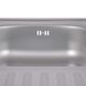 Кухонна мийка Brinex 6080-R 0,6 мм Satin (BRIN6080RSAT06) SD00054109 фото 3