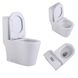 Унитаз-моноблок напольный Qtap Swan Ultra Quiet безободковый с сиденьем Soft-Close WHITE QT16226080AW SD00052582 фото 5