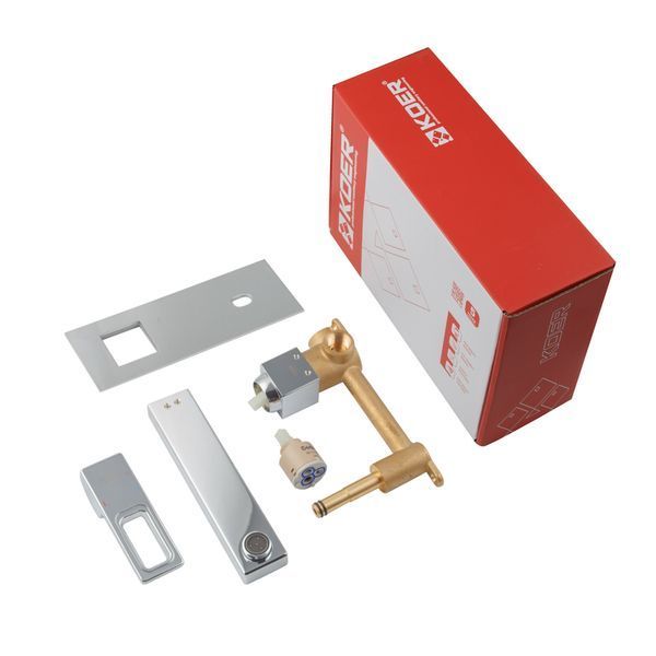 Змішувач для умивальника вбудований Koer KB-16009-01 (Колір хром) (KR5979) KR5979 фото