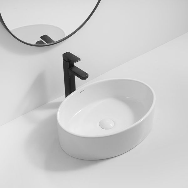 Раковина накладная Mixxus Premium BEVEL-0106 500х355х140mm (MP6546) MP6546 фото