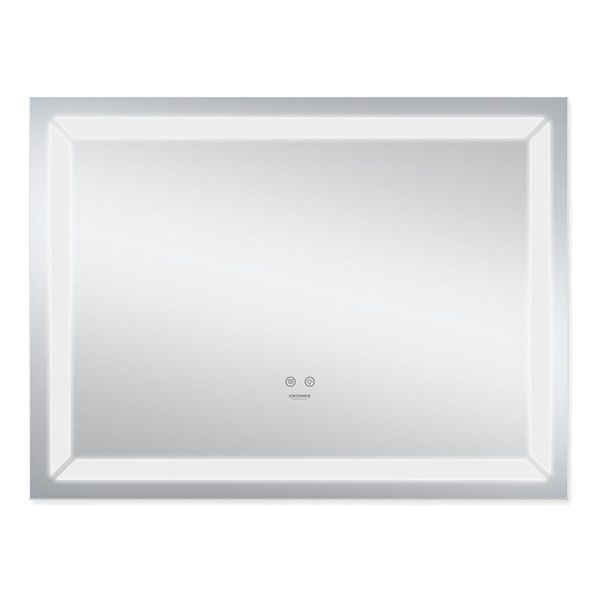 Дзеркало Kroner KRP Spiegel HR1 - 8060 з LED-підсвічуванням та антизапотіванням CV030030 фото