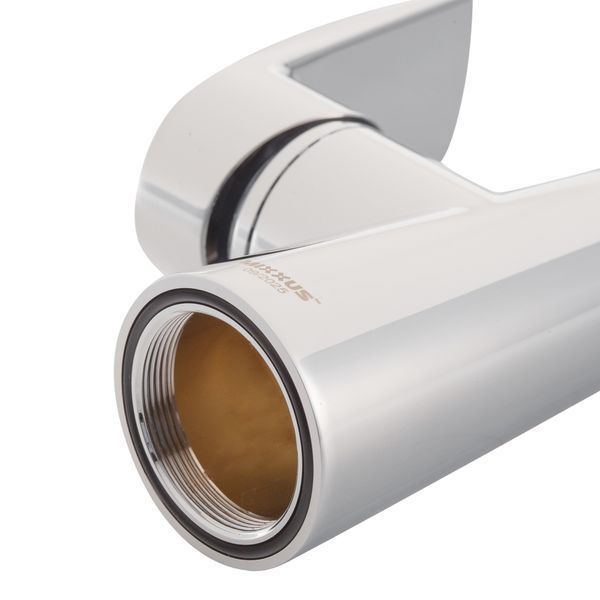 Змішувач для кухні Mixxus Premium Matis 011-T (NUT) Refl.Gray (Колір хром+силік.вилив сірий) (MI8267) MI8267 фото