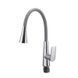 Змішувач для кухні Mixxus Premium Matis 011-T (NUT) Refl.Gray (Колір хром+силік.вилив сірий) (MI8267) MI8267 фото 3