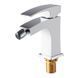 Смеситель для биде Koer KB-20007-04 (Цвет хром+белый) (KR5158) KR5158 фото 4