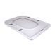 Qtap Сиденье для унитаза напольного (Aries) 445&times;360&times;30 мм, White, с микролифтом, Slim Duroplast, Quick Release QT03228302W3 SD00054056 фото 4