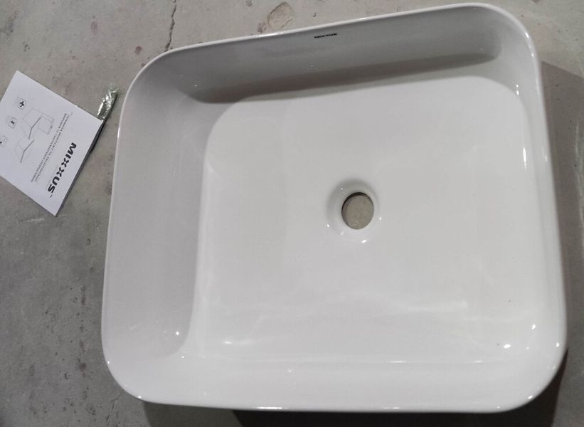 Раковина накладна Mixxus Premium DIVERSE-0110 500х390х130mm (MP6516) MP6516 фото