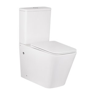 Унітаз-компакт Qtap Tern безобідковий з сидінням Soft-close QT17222093ARW SD00042533 фото