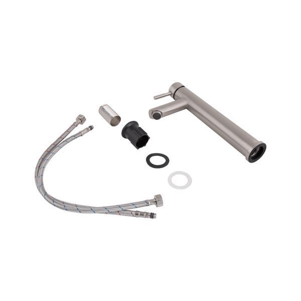 Смеситель для раковины Lidz Aria 001FH высокий (k35) LDARI001FHNKS34938 Nickel SD00041042 фото