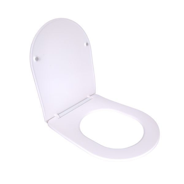 Qtap Сиденье для унитаза (Robin 520,660, Scorpio 520,660) 460x362x50 мм, White, с микролифтом, Slim Duroplast, Quick Release QTSC179W47351 SD00053475 фото