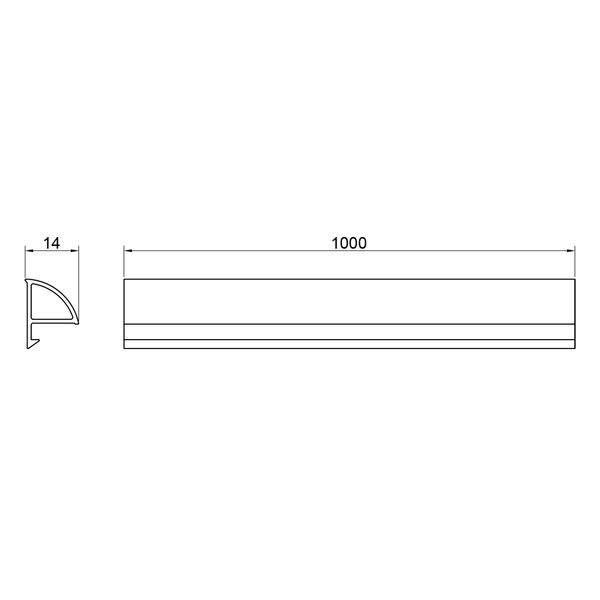 Декоративная планка для поддона и ванны Qtap Water cover WHI60101401 SD00045309 фото