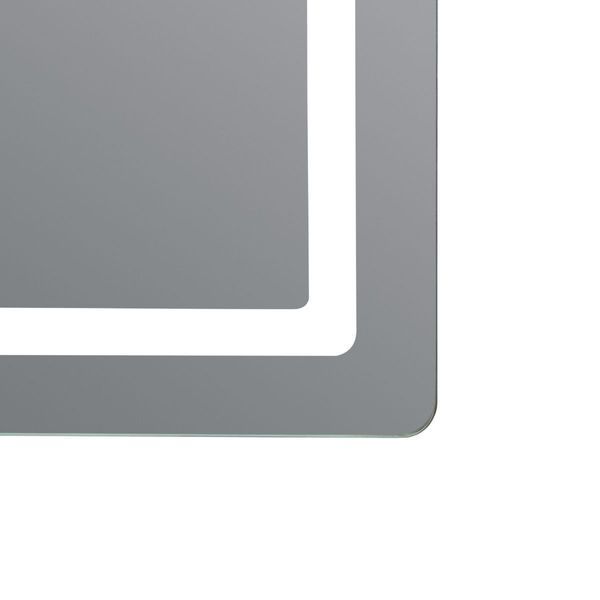 Набір Qtap 3 в 1 для ванної кімнати: Раковина Scorpio 500x380x120 мм + Змішувач Grand Chrome + Дзеркало з LED-підсвіткою 600х800 мм SD130002 фото