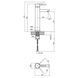 Смеситель для раковины Lidz Aria 001FH высокий (k35) LDARI001FHNKS34938 Nickel SD00041042 фото 2