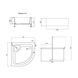 Душевой поддон Lidz KAPIELKA ST80x80x41 см с панелью SD00050482 фото 2