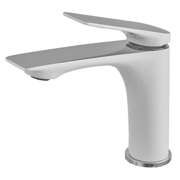 Змішувач для умивальника Mixxus Premium DERBY 001 (NUT) WHITE-CHROME (MI6613) MI6613 фото