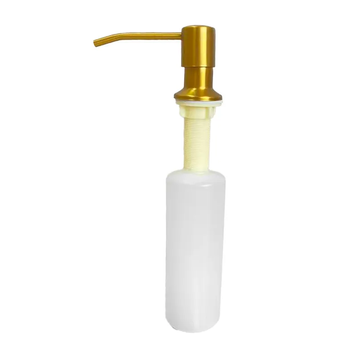 Дозатор для моющего средства врезной Mixxus DIS-01.SUS Brushed Gold из SUS304 300 мл (цв.матовое золото) (MI8224) MI8224 фото