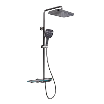 Душевая колонна с термостатическим смесителем Mixxus Premium SPACE-009-J Graphite, 3 режима (MI6542) MI6542 фото