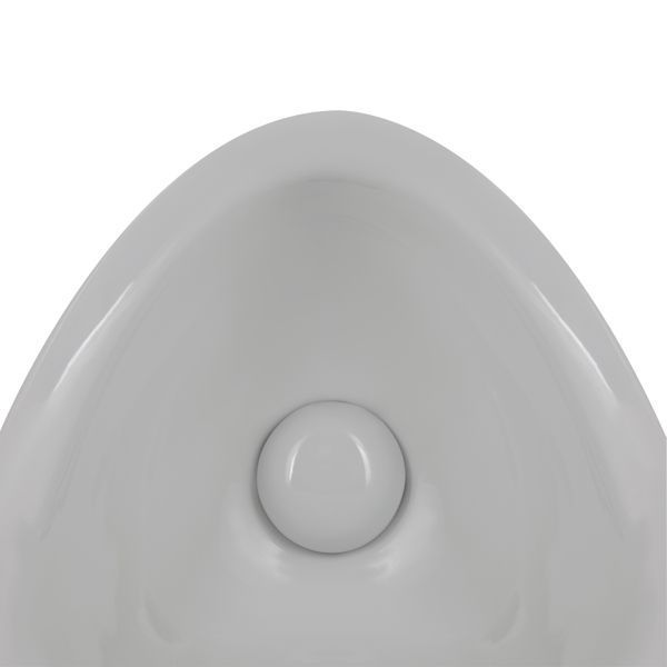 Пісуар підвісний Qtap Crow з краном-дозатором 360x285x675 White QT0588112HW SD00045970 фото