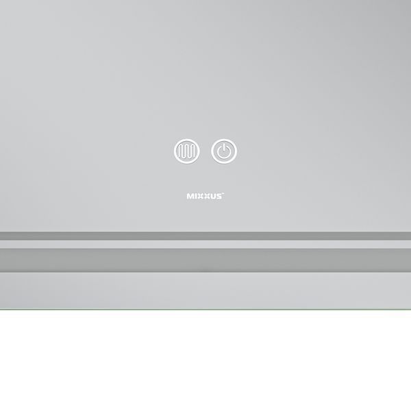 Зеркало Mixxus Premium QUADRO MR20-120x80 с Led Touch, Anti-fog, димером, регулятором яркости, линзой (MP6624) MP6624 фото