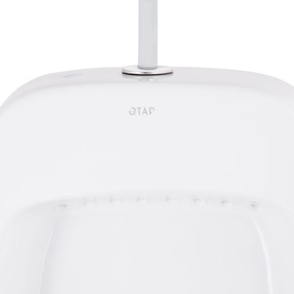 Пісуар підвісний Qtap Crow з краном-дозатором 360x285x675 White QT0588112HW SD00045970 фото